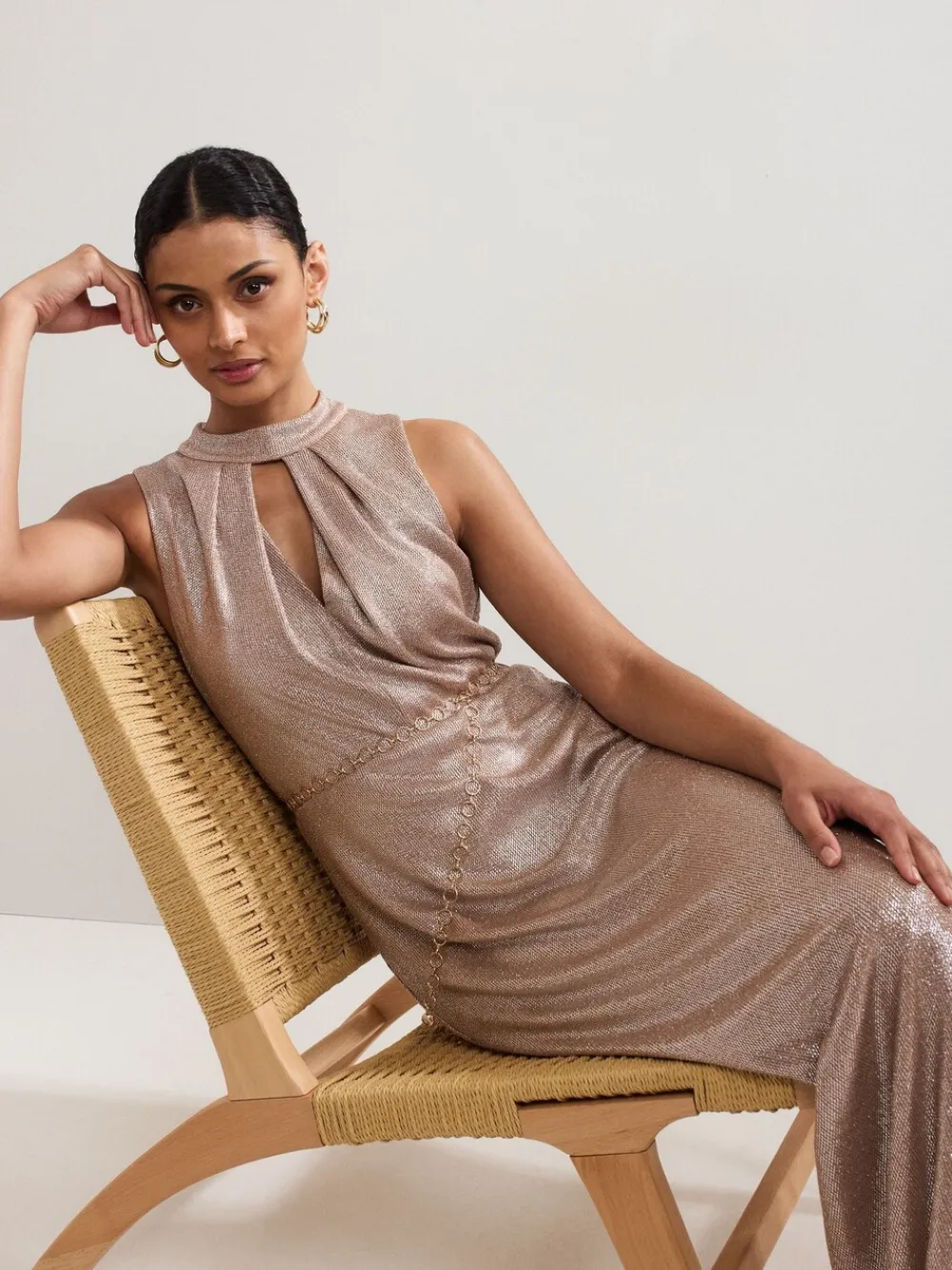 Libby Metallic Dress*Phase Eight Online