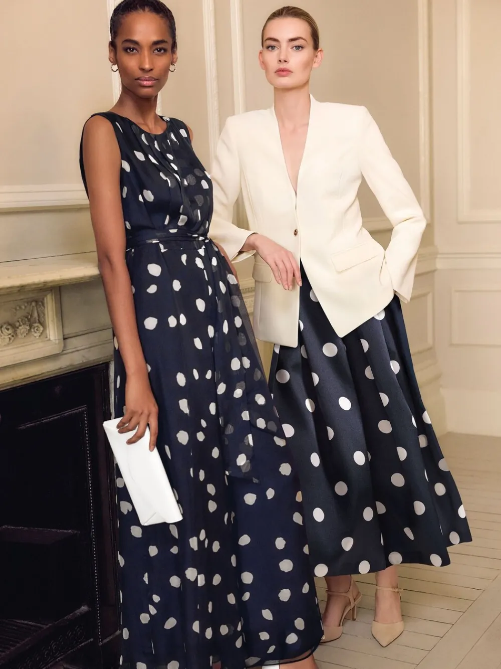 Maxine Spot Jumpsuit*Phase Eight Clearance