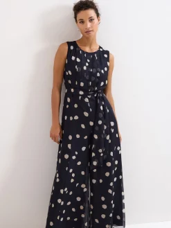 Maxine Spot Jumpsuit*Phase Eight Clearance