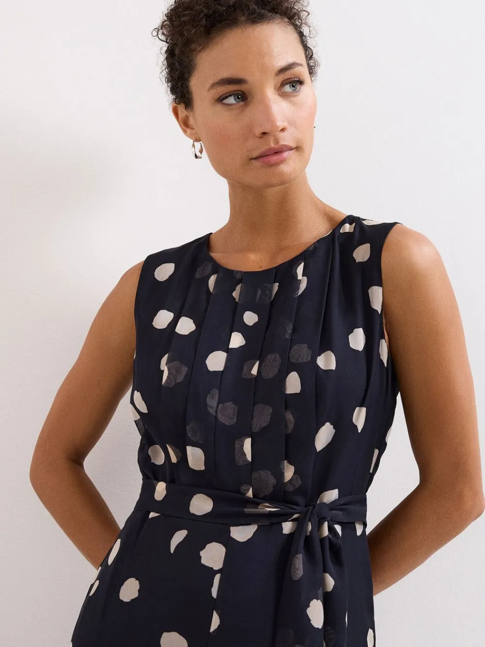 Maxine Spot Jumpsuit*Phase Eight Clearance