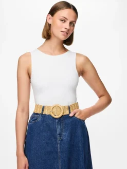 Raffia Belt*PIECES Discount