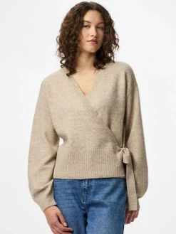 Wrap Knit Cardigan*PIECES Online