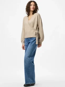 Wrap Knit Cardigan*PIECES Online