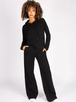 Womens Super Cosy Wide Leg Joggers*Pineapple