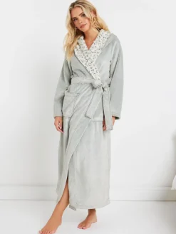 - Lange Animal badjas met contrast*PixieGirl Petite New