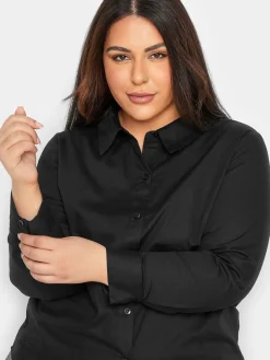 aansluitend 100% katoenen overhemd*PixieGirl Petite Hot