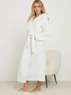 Cotton Touch Hooded Maxi Robe*PixieGirl Petite Online