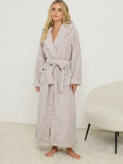 Cotton Touch Hooded Maxi Robe*PixieGirl Petite Sale