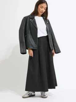 Pleated Full Midaxi Skirt*PixieGirl Petite Clearance