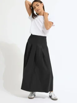 Pleated Full Midaxi Skirt*PixieGirl Petite Clearance