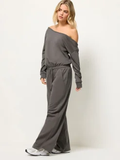 Sweat Wide Leg Jumpsuit*PixieGirl Petite Discount