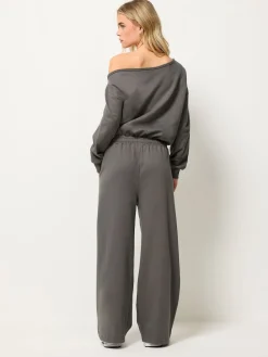 Sweat Wide Leg Jumpsuit*PixieGirl Petite Discount