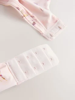 Plum Paars/Bloemenprint - A-E Afvlakkende Ultimate Comfort Beha's 2 Verpakking*Next Online