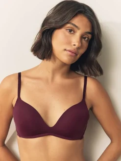- Voorgevormde, gevoerde beha's zonder beugel, set van 2 A-E*Next Sale