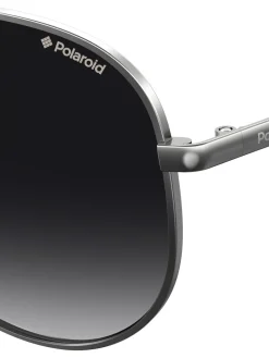 Monochrome Pilot Black Sunglasses*Polaroid Outlet