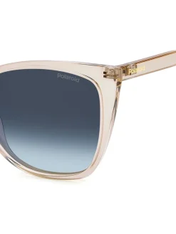 Nude Rectangular Sunglasses*Polaroid New