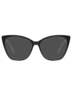 Rectangular Black Sunglasses*Polaroid Discount