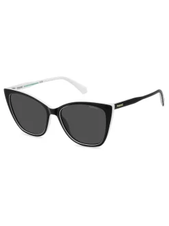 Rectangular Black Sunglasses*Polaroid Discount