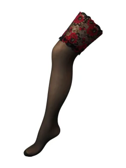 Desire Deep Lace 15 Denier Stocking*Pour Moi Discount