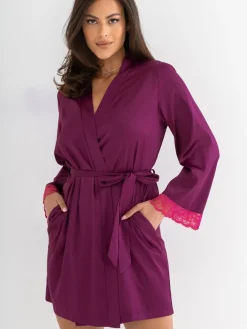 Dusk Short Dressing Gown*Pour Moi Online