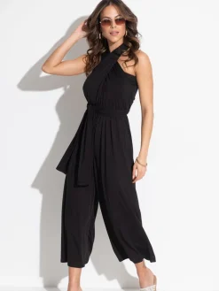 Multiway jersey strand jumpsuit met viscose*Pour Moi Discount