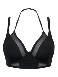 Sydney Underwired Mesh Longline Double Strap Bikini Top*Pour Moi Outlet