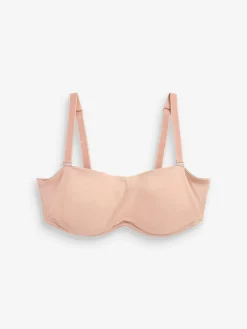 - Minimaliserende strapless bandeaubeha zonder vulling in cupmaat DD+*Next Best