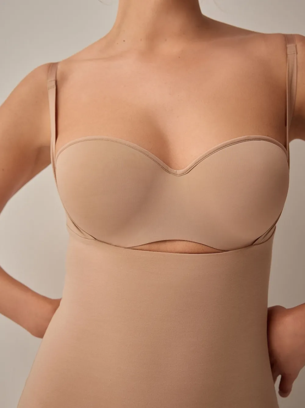 - Vormgevende medium verstevigende premium katoenen Wear Your Own Beha slip*Next