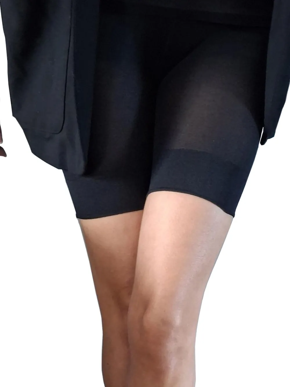 Cooling 100 Denier Zwarte Shorts 2 Pack*Pretty Polly Best