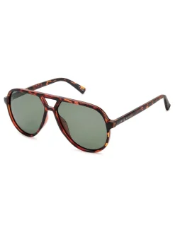 Oversized Pilot Sunglasses in Havana*Prive Revaux Sale