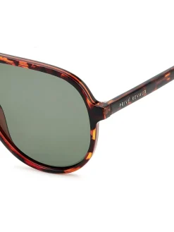Oversized Pilot Sunglasses in Havana*Prive Revaux Sale