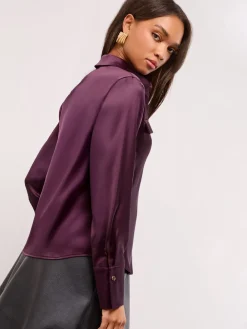 - - Satijnen overhemd*Lipsy Discount