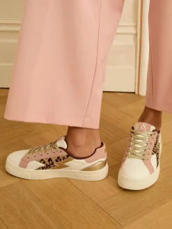 - Mix Flatform Comfort Retro Low Top Trainers*Love & Roses Sale