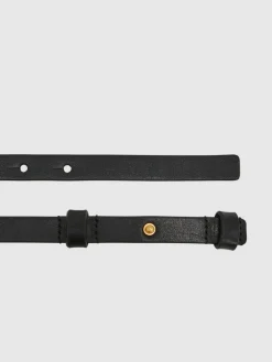 Cora Leather Buckle-Hardware Belt*Reiss New