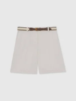 Devon bermudashort van linnenmix*Reiss