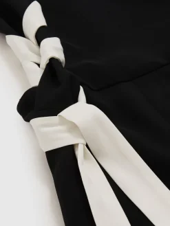 Emma Lace-Up Side Wide-Leg Jumpsuit*Reiss Best