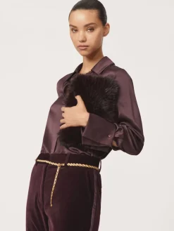 Isabella Twist Chain Belt*Reiss Outlet