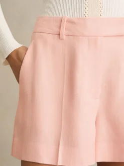 Magda Tailored shorts met halfhoge taille*Reiss Clearance