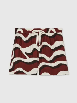 Wave-shorts met print en trekkoord*Reiss Discount