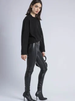 Ida Faux Leather Leggings*Religion Outlet