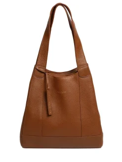 Rijk bruin - Colette leren handtas*Pure Luxuries London Online