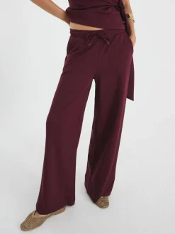 Premium High Waisted Wide Leg Joggers*River Island Online