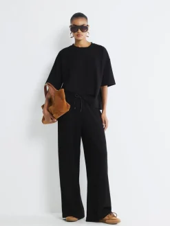 Premium High Waisted Wide Leg Joggers*River Island Discount