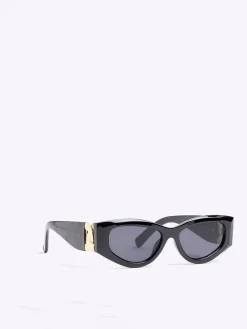 Slim Cat Eye Chain Sunglasses*River Island Online