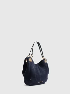 Suedette Eyelet Slouch Bag*River Island Sale