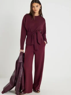 Tie Front Premium Top*River Island Clearance