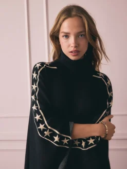 Gebreide Poncho*Rockett St George