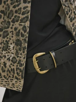 Leather Magic and Star Dust Chunky Studded Belt*Rockett St George Best