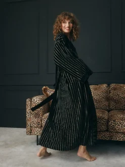 Metallic Stripe Robe*Rockett St George Hot