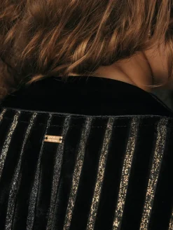 Metallic Stripe Robe*Rockett St George Hot